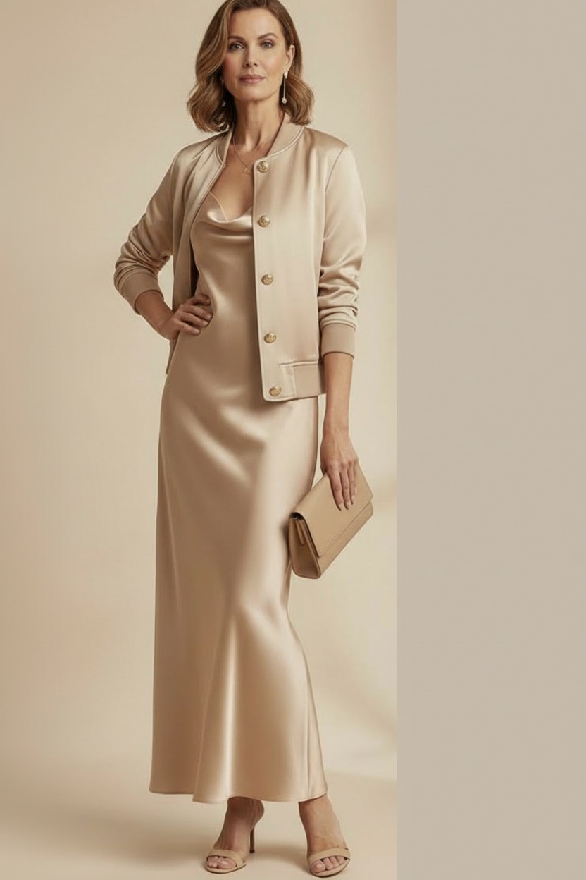 Kleid&Bomber Jacket
